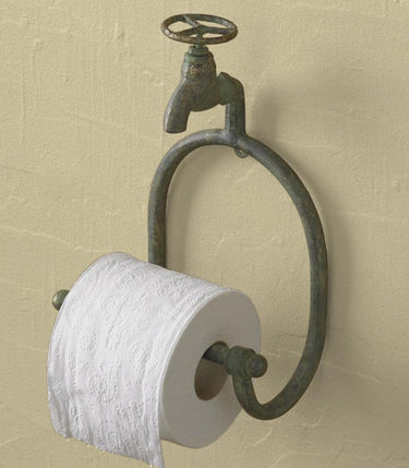 Water Faucet Toilet Tissue Holder - Park Designs - The Fox Decor